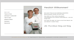 Desktop Screenshot of koenigkoenig.de